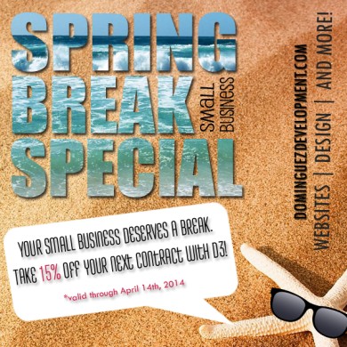 D3 2014 Spring Break Web Promo